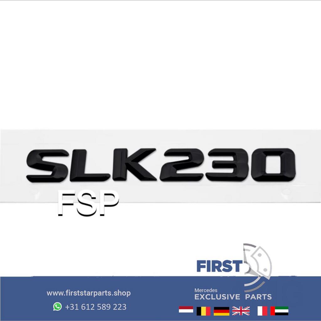 SLK LOGO KOFFERBAK EMBLEEM ACHTERKLEP BADGE Mercedes SLK250, Auto-onderdelen, Gebruikt, -, Ophalen of Verzenden, Achter