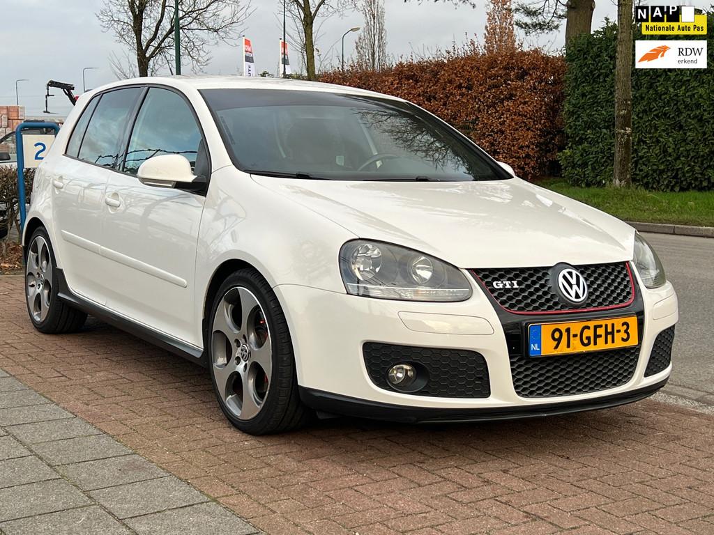 Volkswagen Golf 2.0 TFSI GTI 200PK *APK 12-2026, Gebruikt, 4 cilinders, Wit, Origineel Nederlands