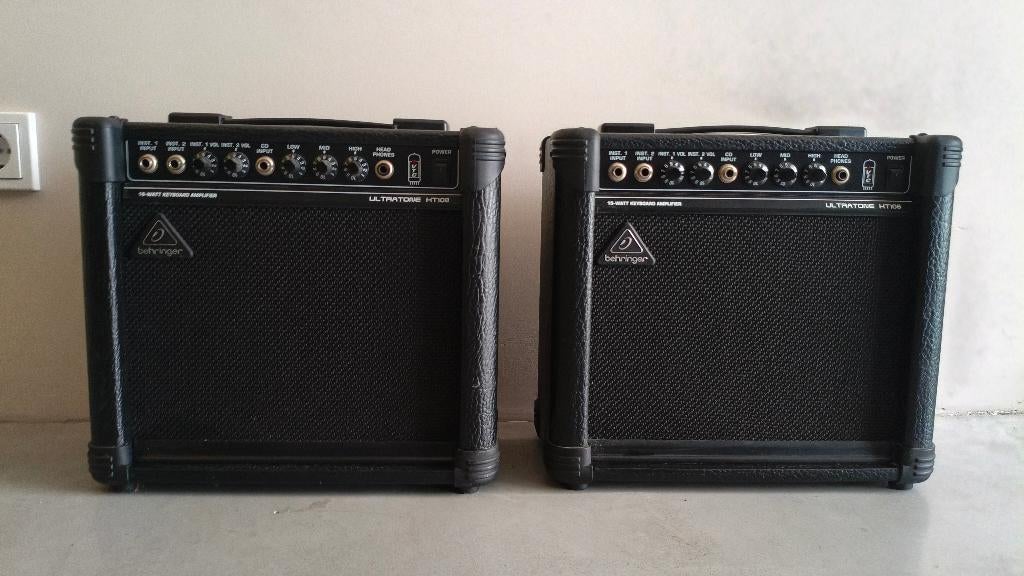 Behringer Ultratone KT108 – Compacte Versterker (O.A. KEYS), Ophalen, Gebruikt, Minder dan 500 watt, Keyboardversterker