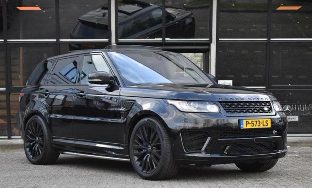 Land Rover Range Rover SVR 5.0 V8 2017 Pano, HUD Facelift !, Auto's, Automaat, 3000 kg, Zwart, Vierwielaandrijving