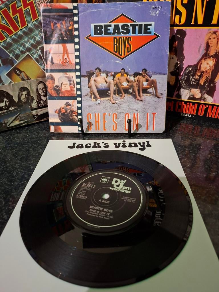 Beastie Boys - She's On It (Single Vinyl) 1985/2, Ophalen of Verzenden, 1985 tot 2000, Gebruikt