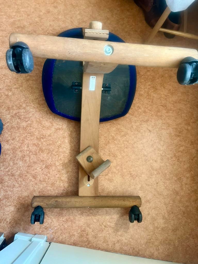 Rybo kniestoel  opknappen of onderdelen, Ophalen, Gebruikt, Blauw, Stof