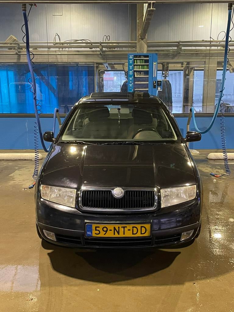 Skoda Fabia 1.4 74KW 100pk 2004 Zwart, Ophalen of Verzenden, Nieuw, Skoda
