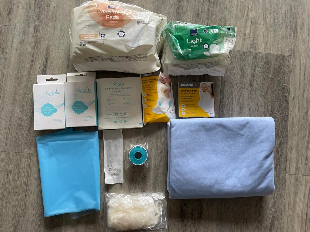Diverse Kraampakket artikelen (post)bevalling, Diversen, Verpleegmiddelen, Ophalen, Nieuw