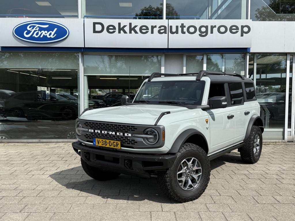Ford Bronco 275 pk 4WD Badlands Grijs Kenteken, Gebruikt, Euro 6, Bedrijf, 2 stoelen