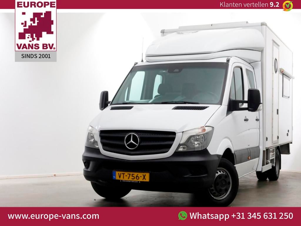 Mercedes-Benz Sprinter 516 CDI 163pk E6 7G Automaat D.C. Bak, Auto's, Bestelauto's, Achterwielaandrijving, Gebruikt, Euro 6, 4 cilinders