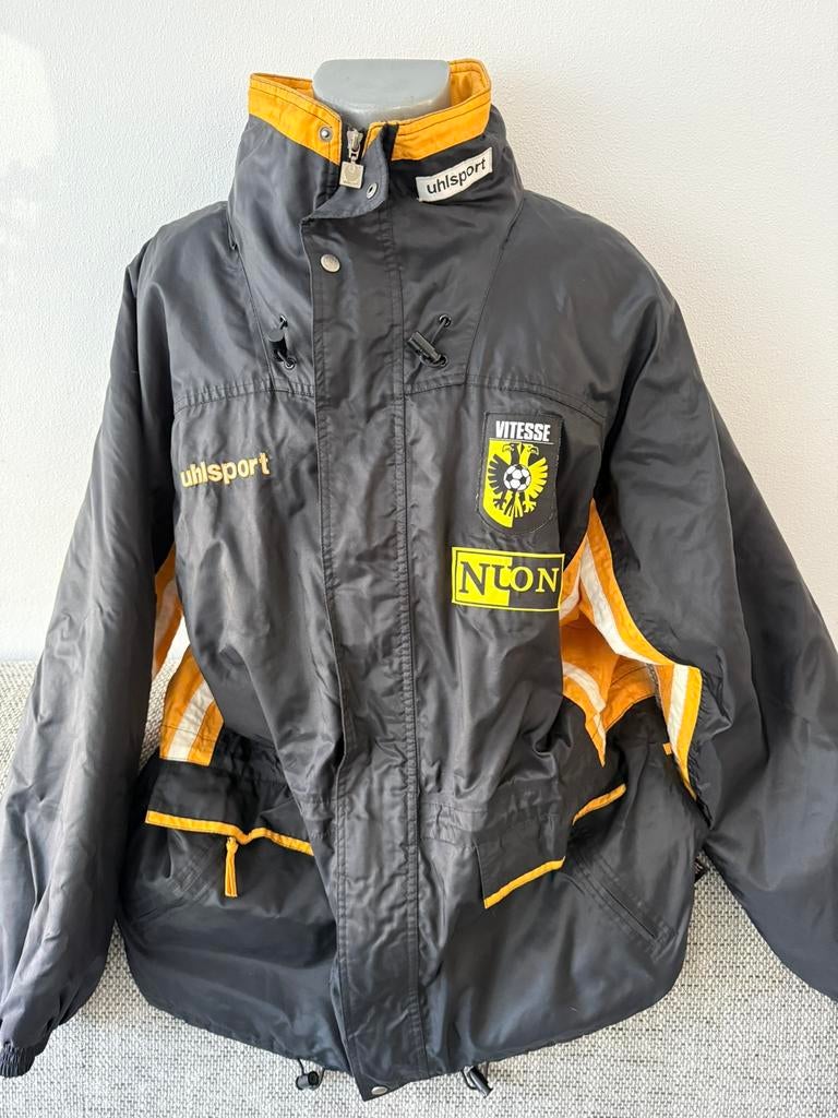 Vintage coachjas Vitesse Nuon Uhlsport XL, Ophalen of Verzenden, Gebruikt, Vitesse, Shirt