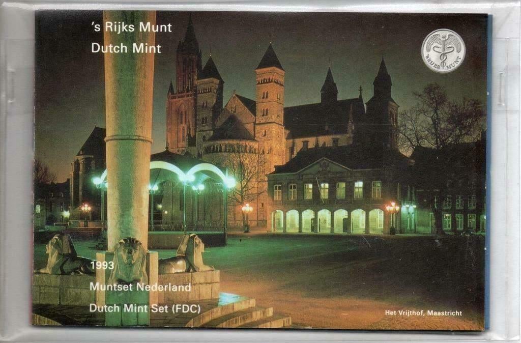 FDC Muntset Nederland 1993, Limburg, Verzenden, Koningin Beatrix, Overige waardes, Setje