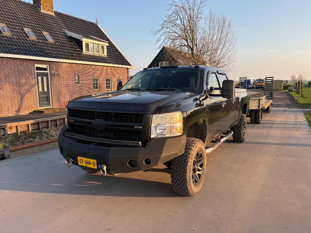 Chevrolet Silverado Duramax 10250kg trekgewicht, 3075 kg, Chevrolet, Zwart, Bedrijf