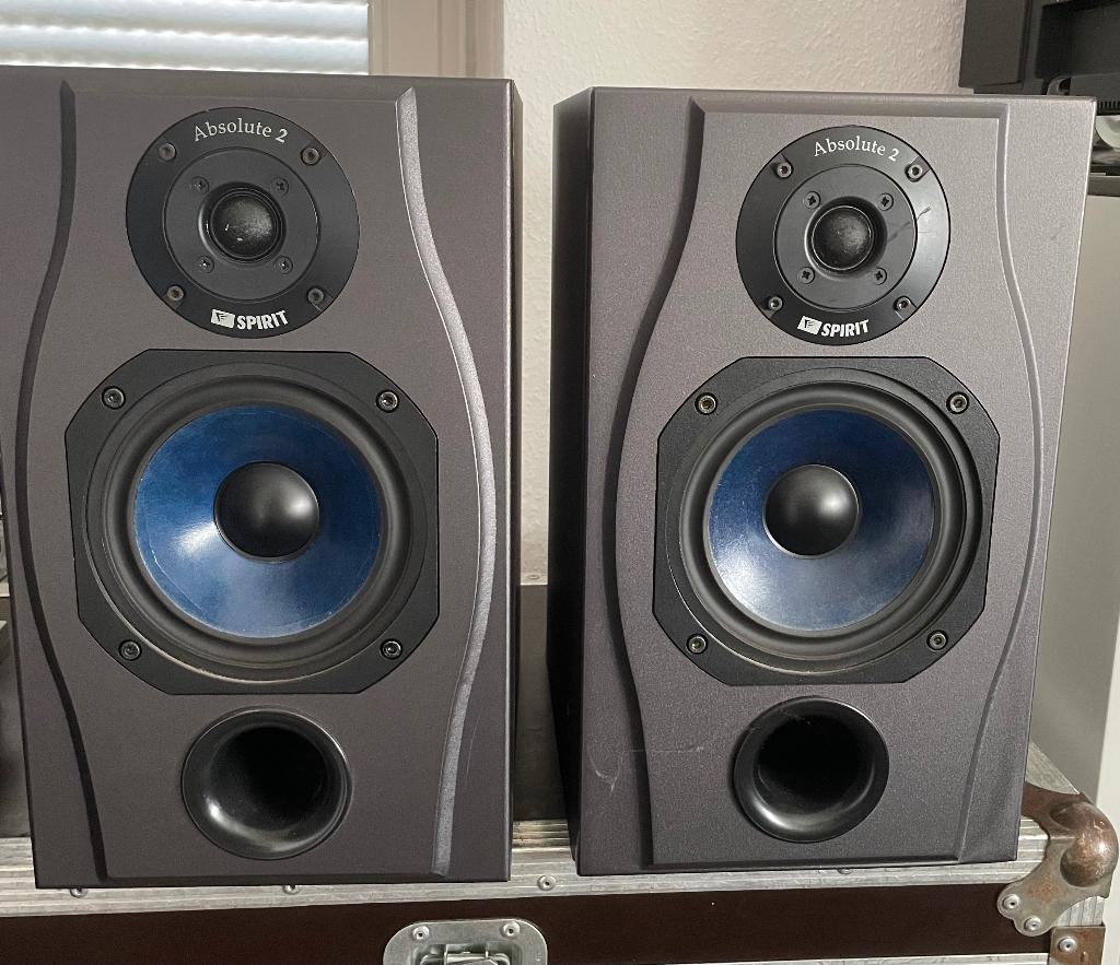 Soundcraft Spirit absolute 2, Audio, Tv en Foto, Luidsprekers, Gebruikt, Front, Rear of Stereo speakers, 60 tot 120 watt, Overige merken