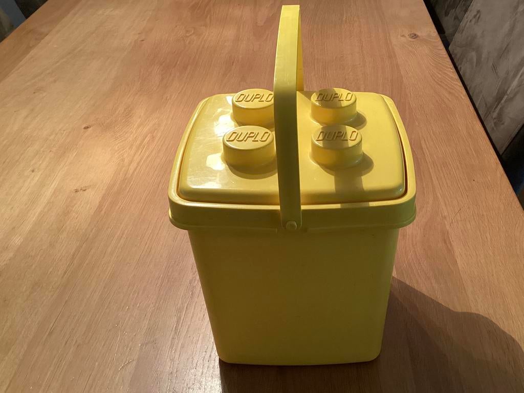 Duplo bewaarton, Ophalen, Zo goed als nieuw, Duplo