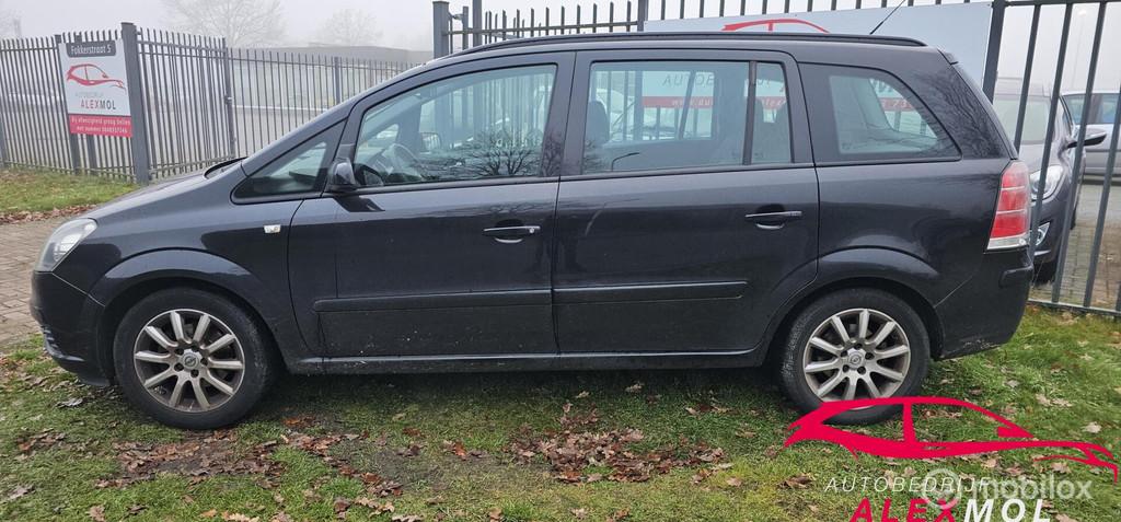 Opel Zafira 1.6 Temptation nieuwe koppeling, Voorwielaandrijving, Gebruikt, 4 cilinders, 7 stoelen