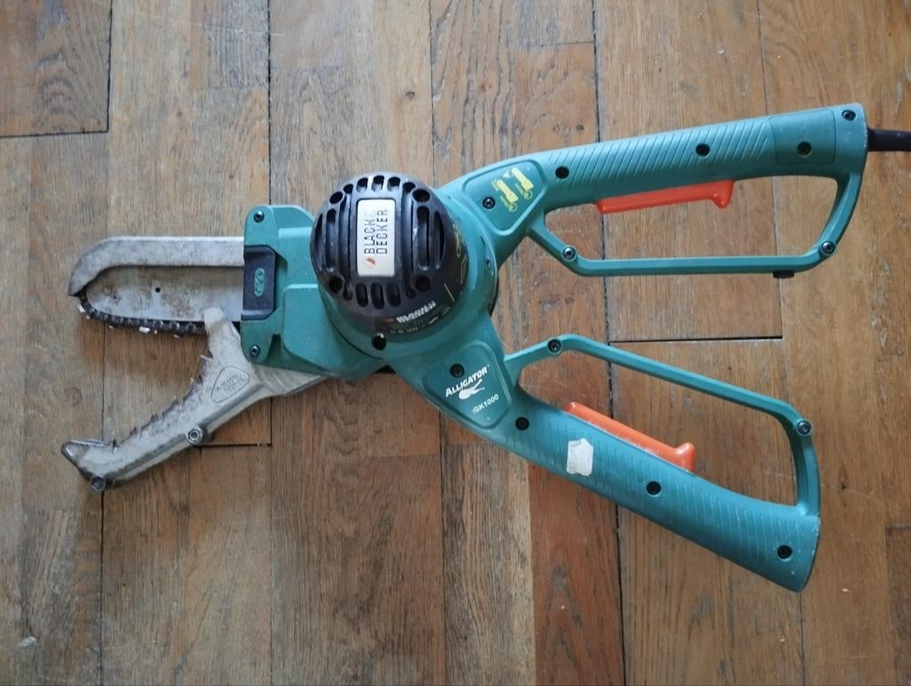 Black & Decker Alligator zaag GK1000, Ophalen of Verzenden, 1200 watt of meer, Kettingzaag, 30 tot 70 mm