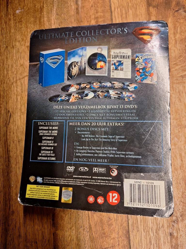 Superman Ultimate Collection Collector's Edition nw. in doos, Cd's en Dvd's, Dvd's | Tv en Series, Alle leeftijden, Boxset, Ophalen of Verzenden