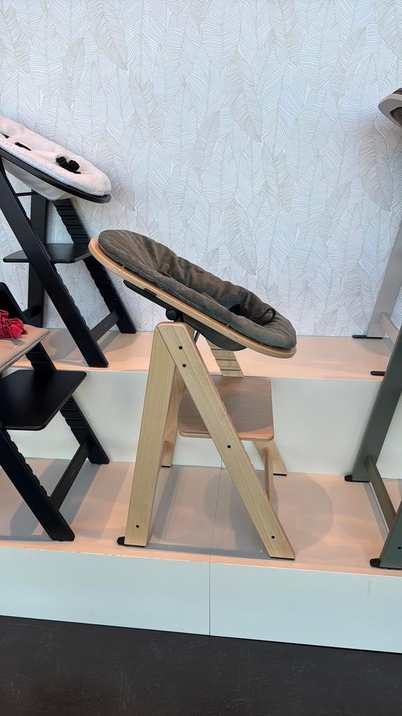 Kidsmill Up! beuken Naturel met Newbornframe en kussen, Huis en Inrichting, Ophalen, Zo goed als nieuw