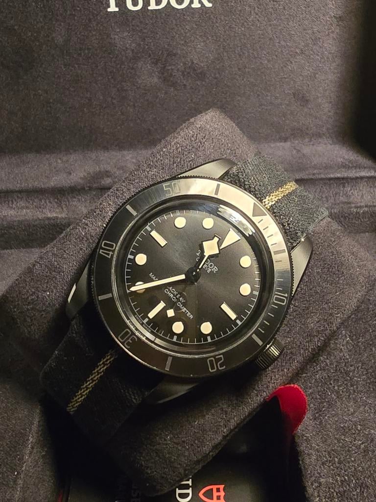 Tudor Black Bay Ceramic 2021 - Full Set & Onbeschadigd, Overige merken, Overige materialen, Polshorloge, Overige materialen