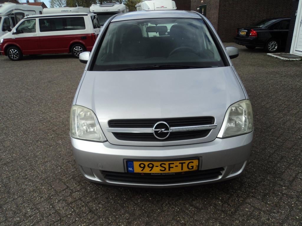 Opel Meriva 1.6-16V Enjoy, Voorwielaandrijving, Gebruikt, Zwart, 4 cilinders