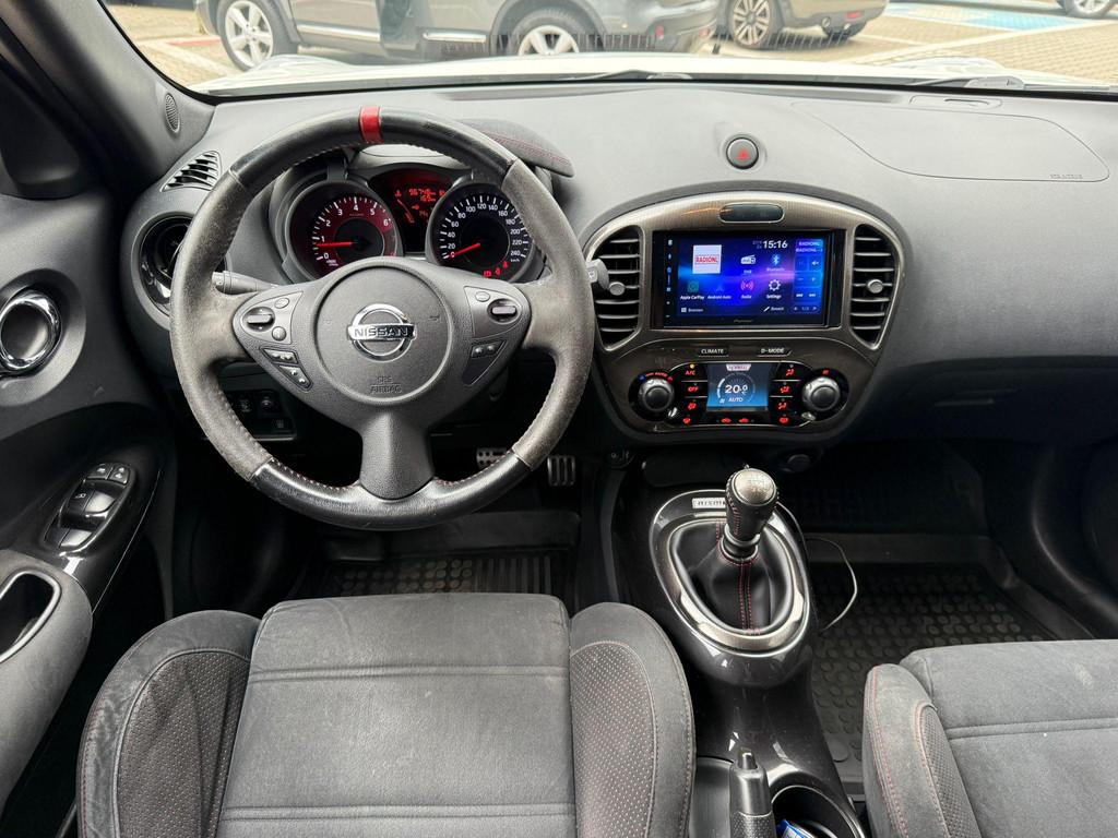 Nissan Juke 1.6 DIG-T Nismo RS *Apple Carplay/Android Auto *, Voorwielaandrijving, Gebruikt, 4 cilinders, Parkeersensor