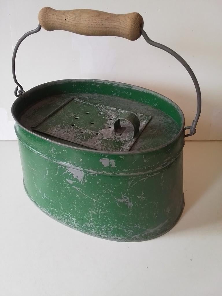 Antiek aas emmertje, Ophalen of Verzenden, Gebruikt, Overige typen