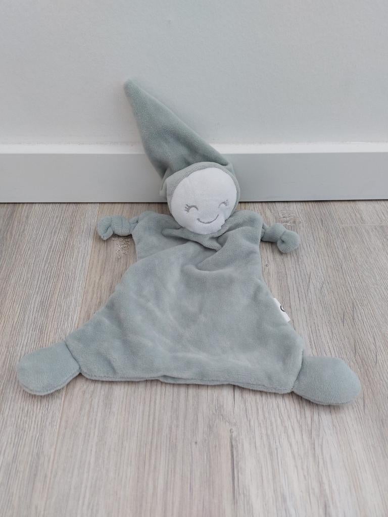 Knuffel knuffeldoekje funny bunny Evora pop spook L1649, Ophalen of Verzenden, Zo goed als nieuw, Konijn