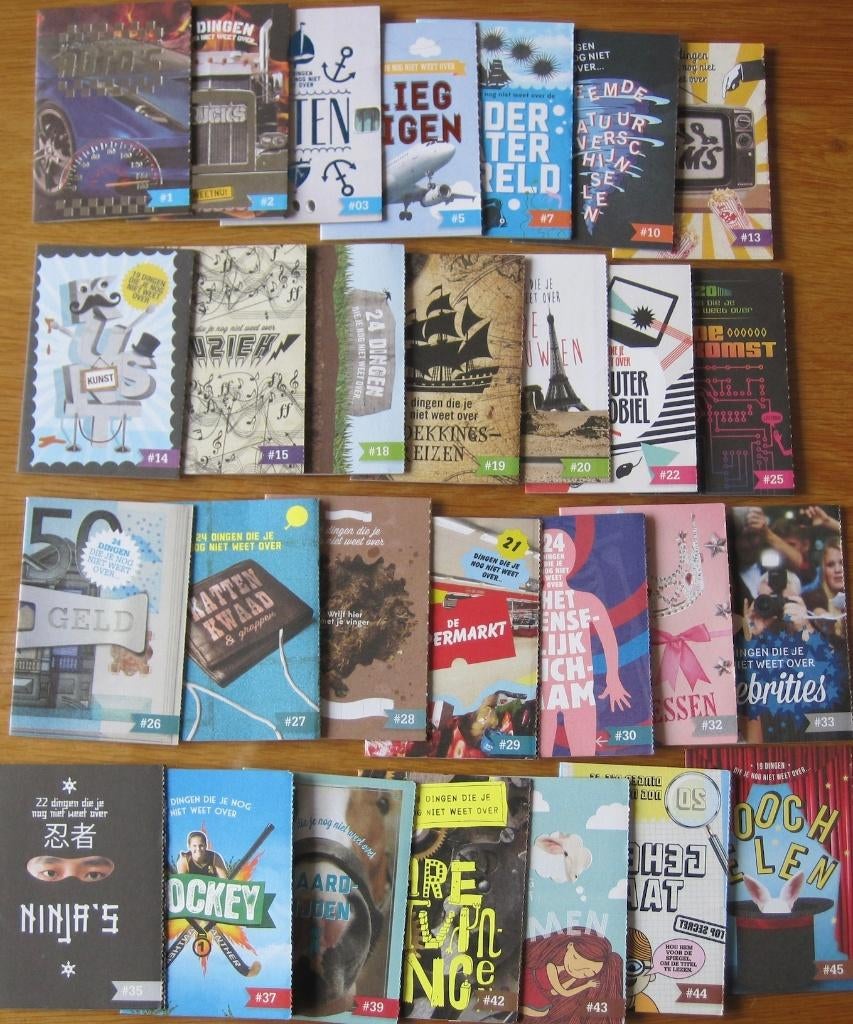 28 1000 dingen boekjes uit de C1000 actie - je weet nu, Verzamelen, Supermarktacties, C1000, Ophalen of Verzenden