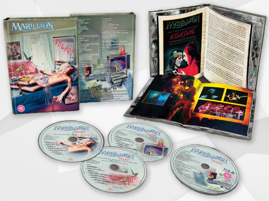 3Cd+BRDvd Marillion Fugazi Deluxe NIEUW, Ophalen of Verzenden, Nieuw in verpakking, Progressive