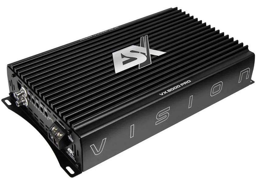 ESX Vision VX8000 PRO 8000W RMS Monoblok versterker, Auto diversen, Autospeakers, Audio-design, Nieuw, Am Breilingsweg 3, 76709 Kronau, Duitsland