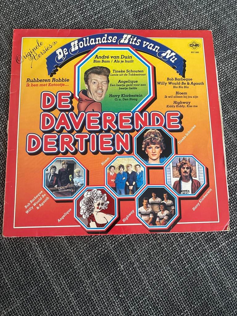 De Daverende Dertien - Hollandse Hits van Nu LP, Cd's en Dvd's, Vinyl | Nederlandstalig, Ophalen, Gebruikt, 12 inch