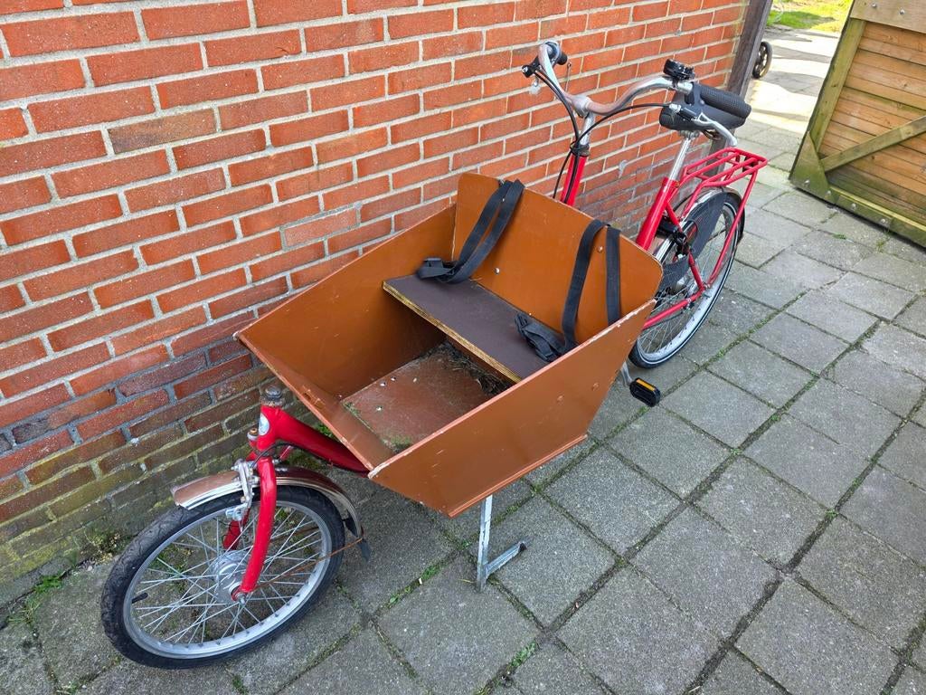 New viper bakfiets, Gebruikt, -, -, 2 kinderen