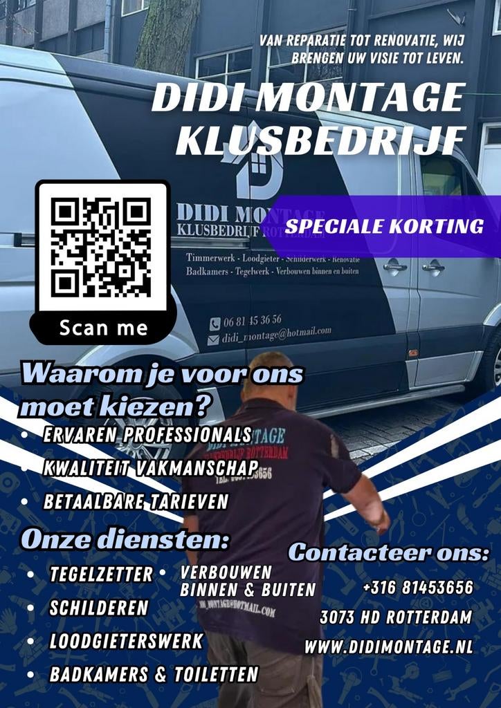 Klusbedrijf Didi Montage 